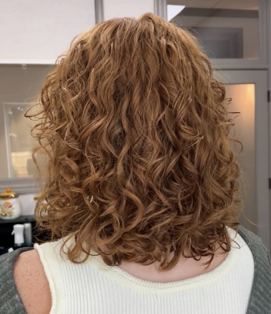 Curly Hair Style and Curly Cut in Woodstock