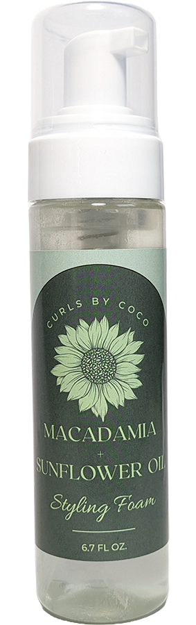Curls by Cococ Natural Hair Product Styling Foam