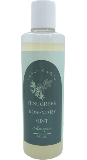 Fenugreek, Rosemary + Mint Shampoo