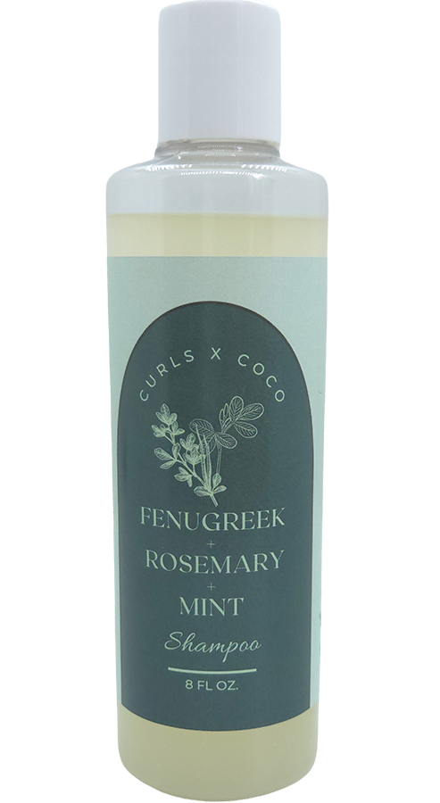 Fenugreek, Rosemary + Mint Shampoo